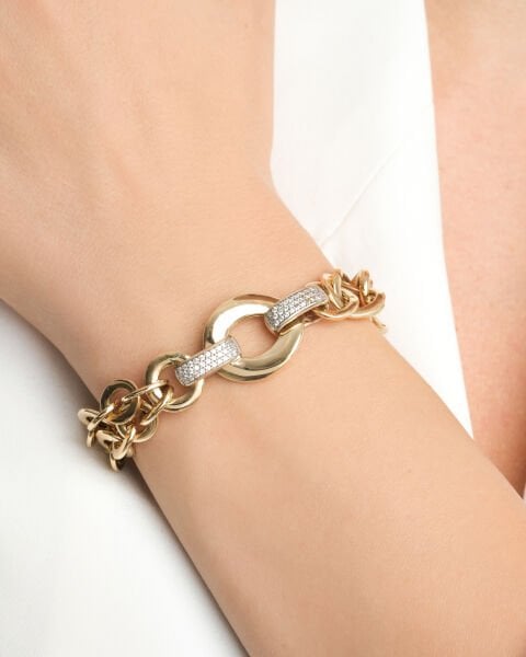 Cetaş Eterna Koleksiyonu 14 Ayar Altın Hallow Bileklik