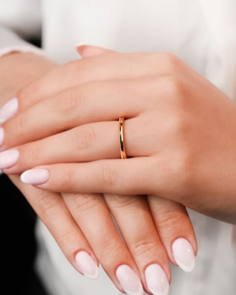 Ajda Yüzük 14 Ayar Altın