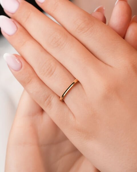 Ajda Yüzük 14 Ayar Altın