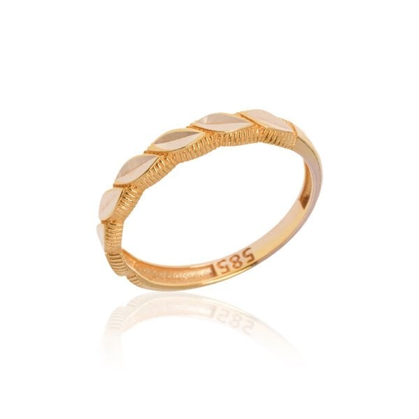 14 Ayar Altın Burma Yüzük