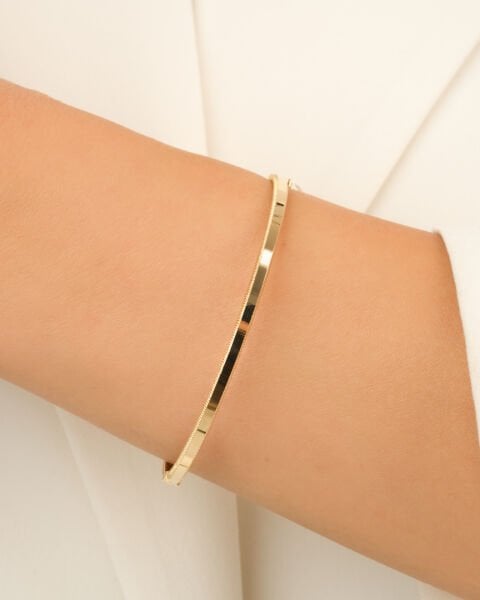 14 Ayar Altın Ajda Bilezik