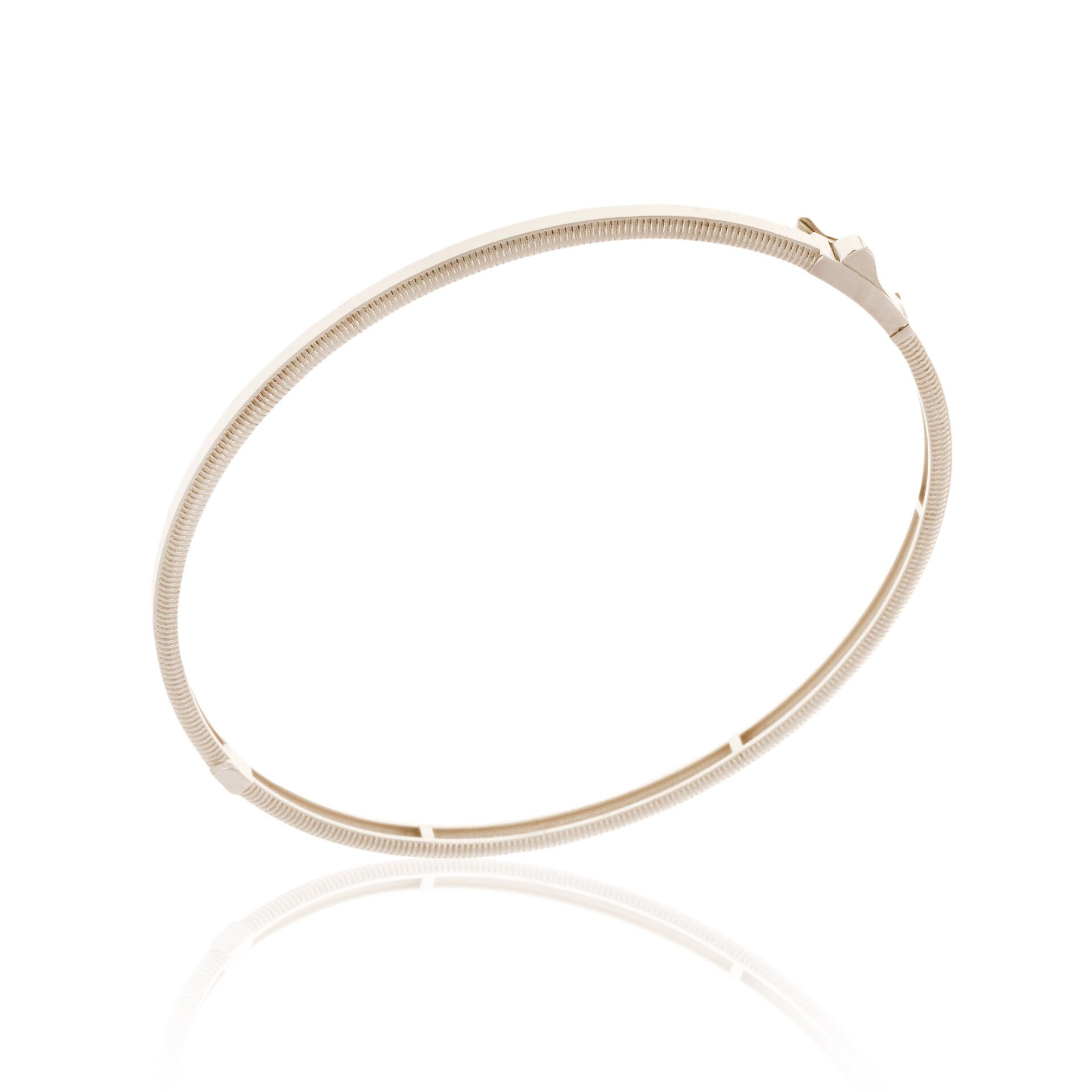 Ajda Model Bilezik Beyaz Altın 14 Ayar