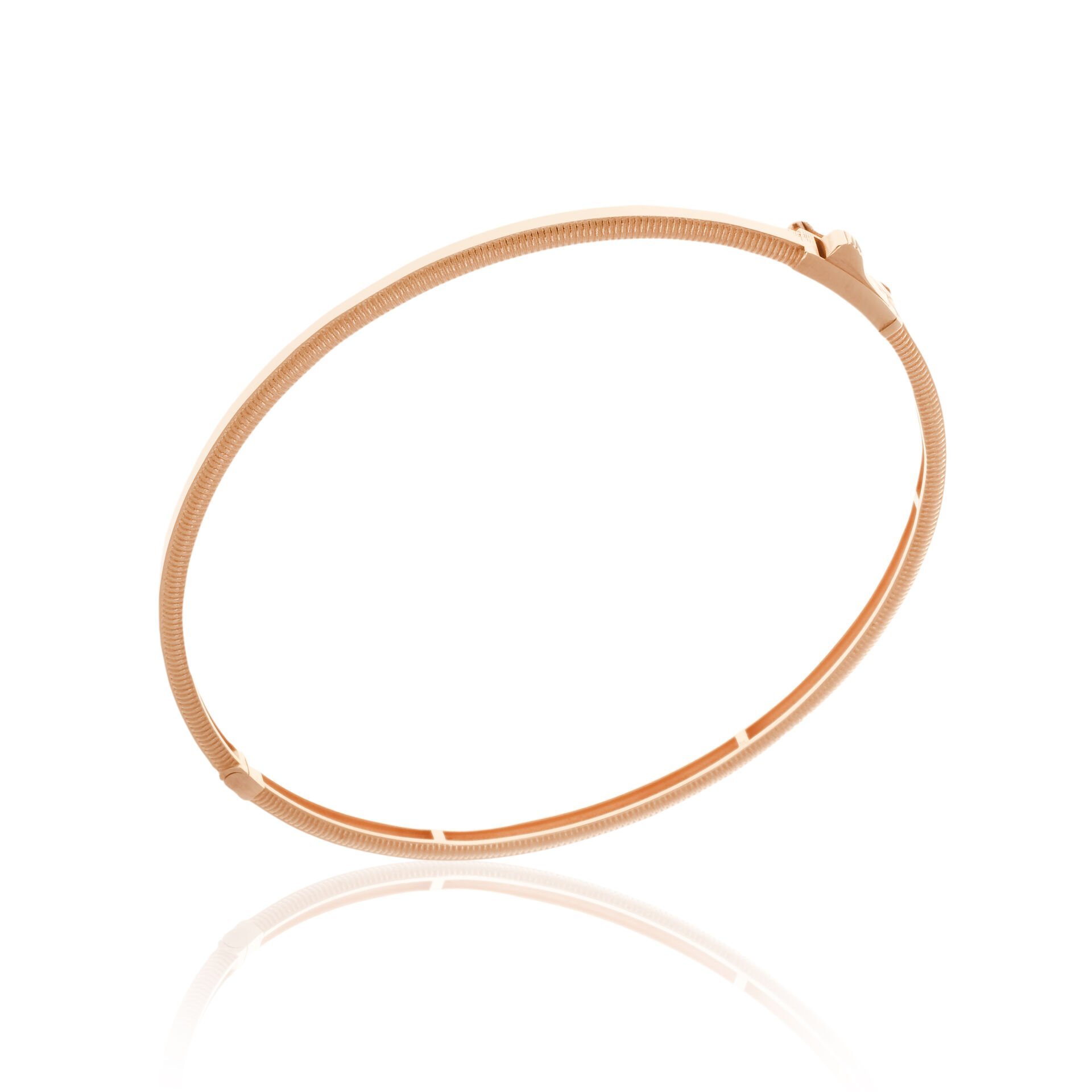 Ajda Model Bilezik Rose Renk 14 Ayar Altın