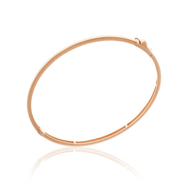 Ajda Model Bilezik Rose Renk 14 Ayar Altın