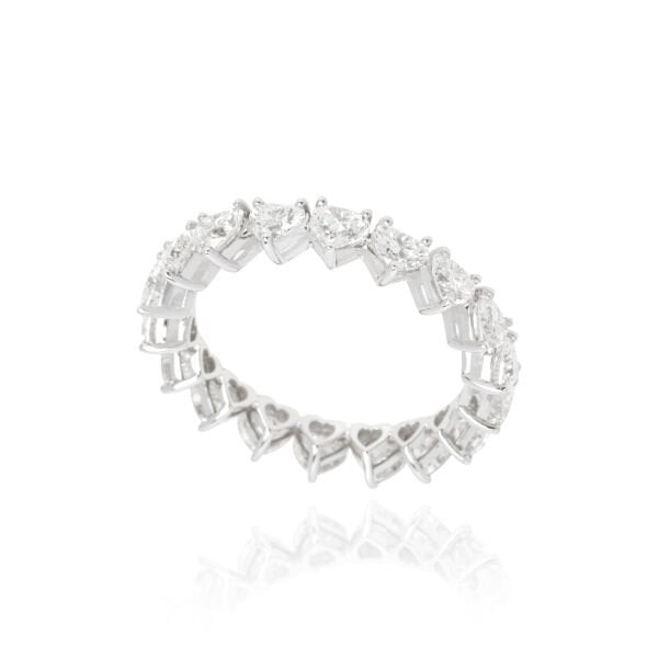 2.51 Karat Kalp Kesim Pırlanta Tamtur Yüzük