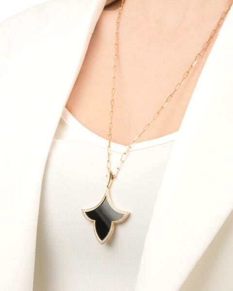 14 Ayar Altın Roberto Bravo Marrakech Pırlanta Kolye