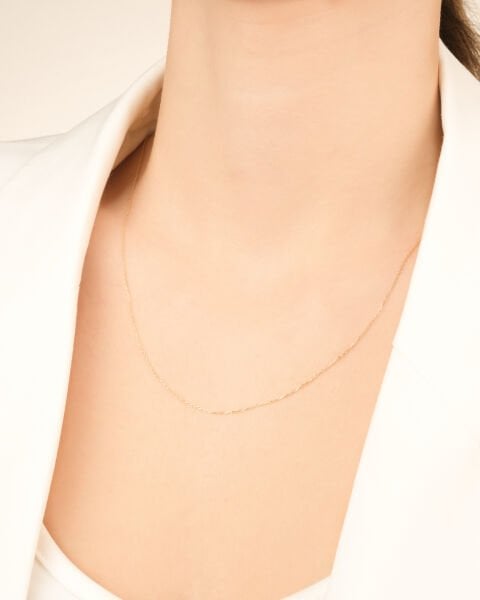 14 Ayar Altın Zincir Kolye