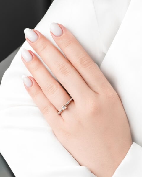 0.65 Karat Tasarım Pırlanta Yüzük