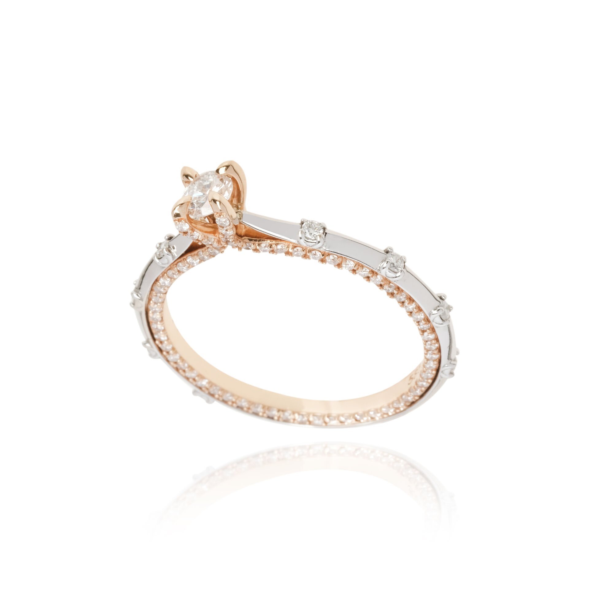 0.65 Karat Tasarım Pırlanta Yüzük