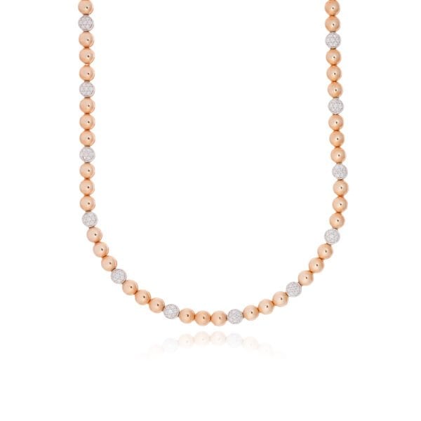 Pırlanta Taşlı Tasarım Kolye