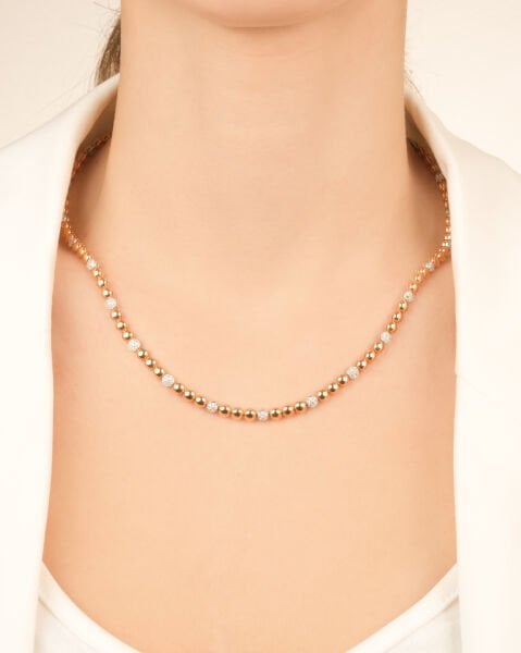 Pırlanta Taşlı Tasarım Kolye