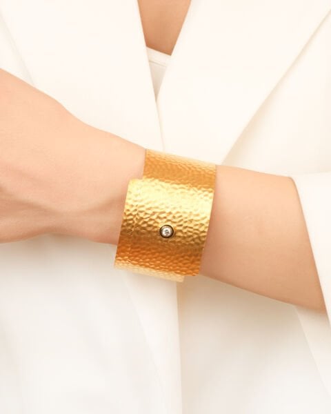 22 Ayar Altın Dövme Bilezik