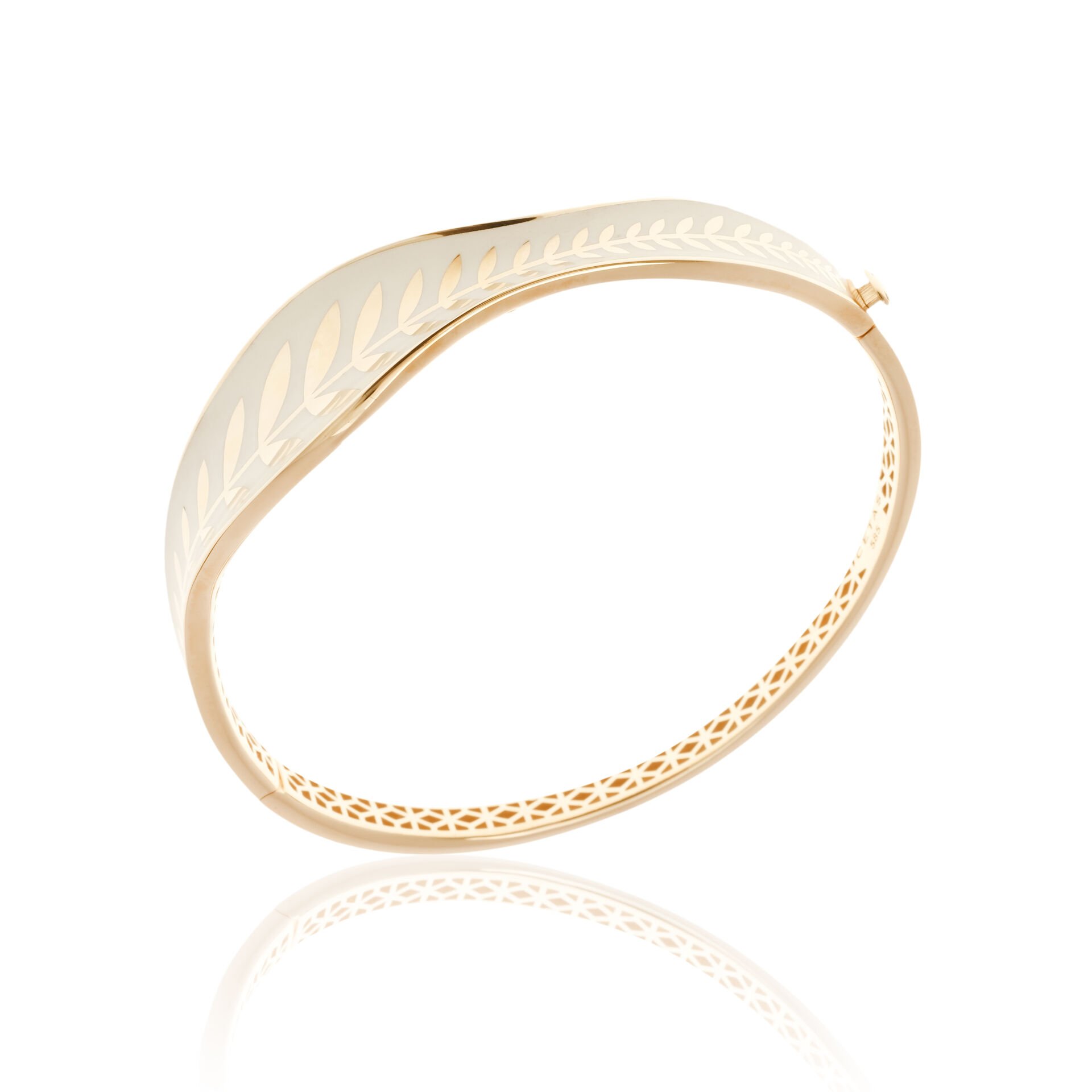 Cetaş Olivia 14 Ayar Altın Mineli Kelepçe