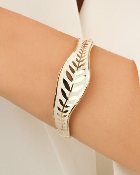 Cetaş Olivia 14 Ayar Altın Mineli Kelepçe