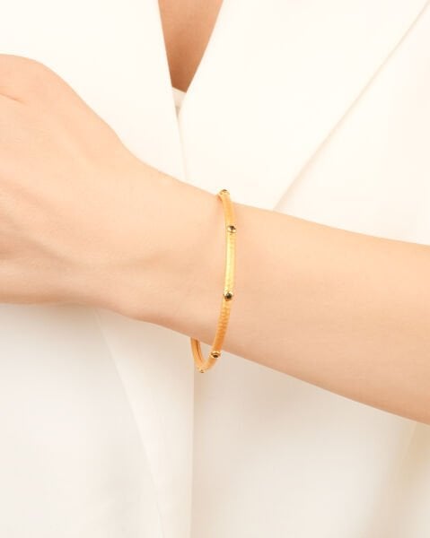 22 Ayar Altın Taşlı Bilezik