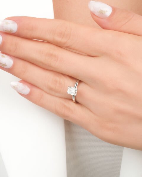 1.50 Karat Pırlanta Tektaş Yüzük