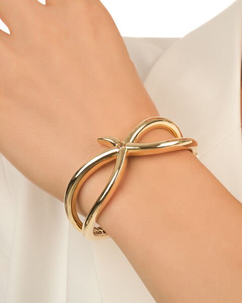 Cetaş Aqualis Deniz Yıldızı Figürlü 14 Ayar Altın Kelepçe