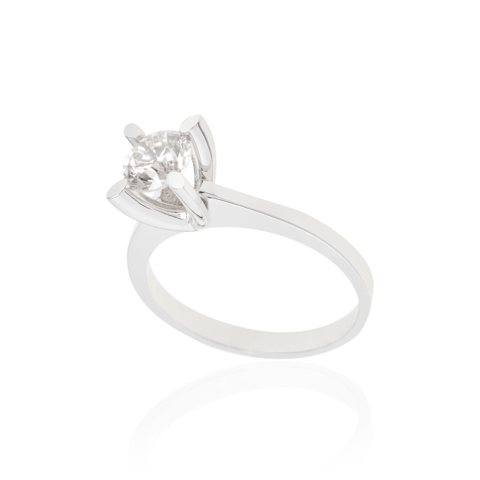 0.67 Karat Pırlanta Tektaş Yüzük