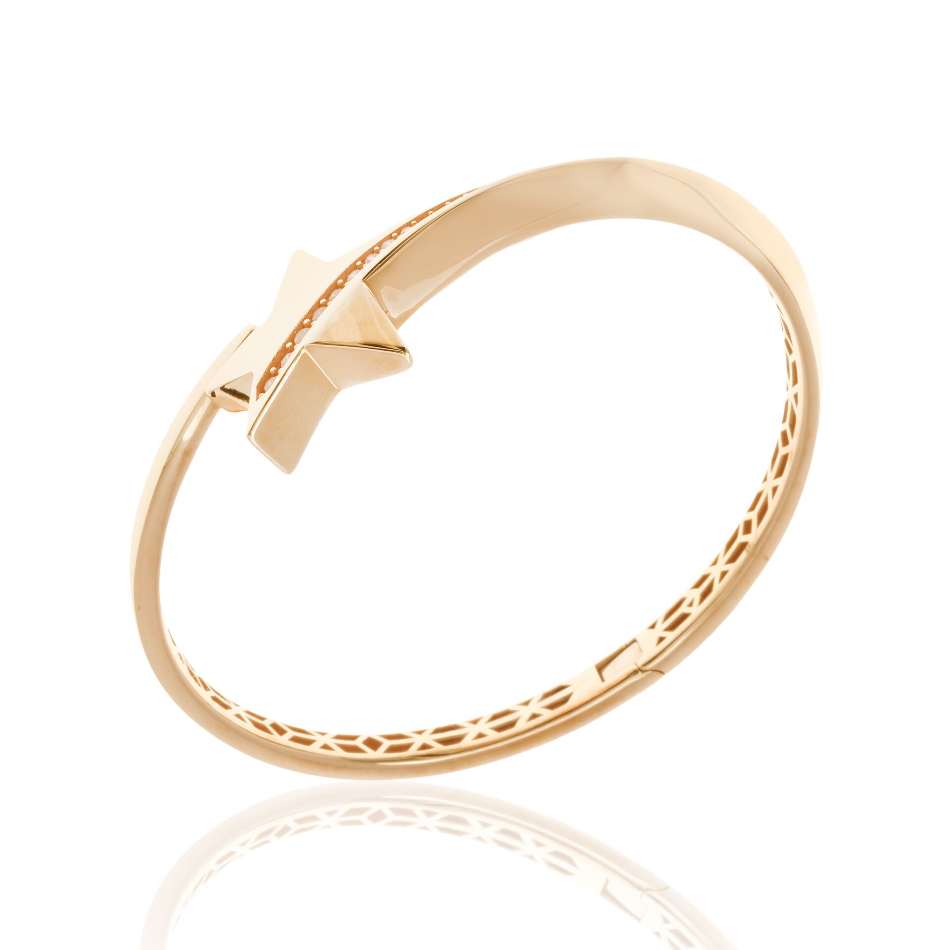 Cetaş Eterna 14 Ayar Yıldız Altın Kelepçe