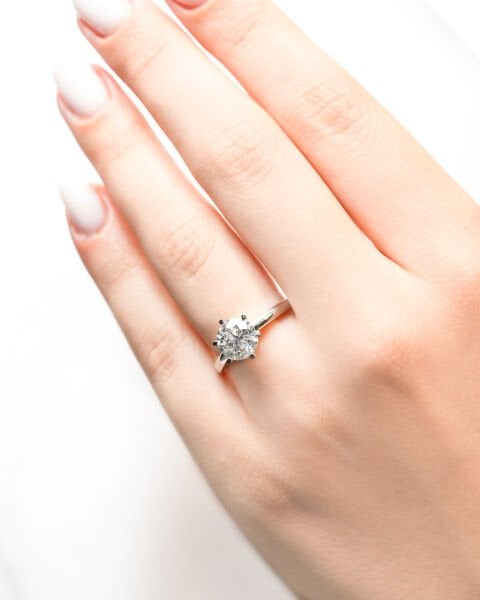 2.01 Karat Pırlanta Tektaş Yüzük