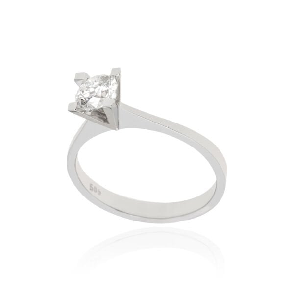 0.60 Karat Pırlanta Tektaş Yüzük