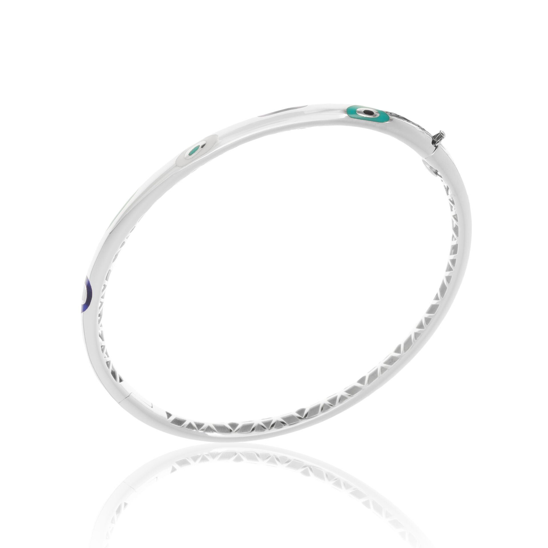 Cetaş Fortuna 14 Ayar Beyaz Altın Kelepçe