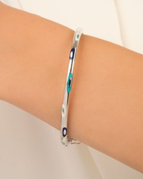 Cetaş Fortuna 14 Ayar Beyaz Altın Kelepçe