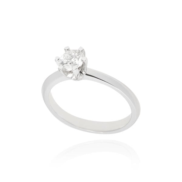 0.54 Karat Pırlanta Tektaş Yüzük