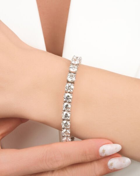 Pırlanta Su Yolu Bileklik