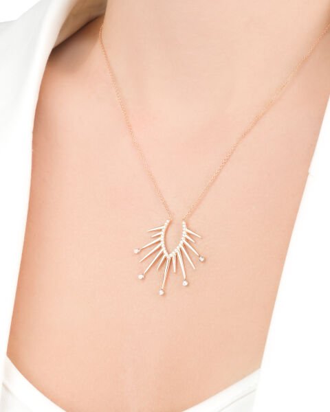 Pırlanta Tasarım Kolye