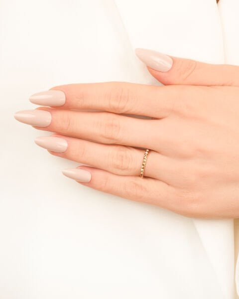 14 Ayar Altın Minimal Yüzük