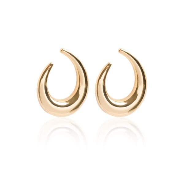 14 Ayar Altın Damla Küpe