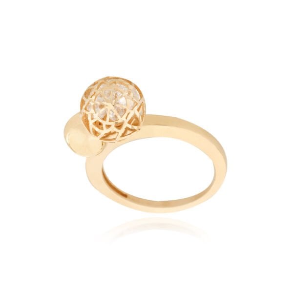 Roberto Bravo Bigo Koleksiyonu 14 Ayar Altın Taşlı Yüzük