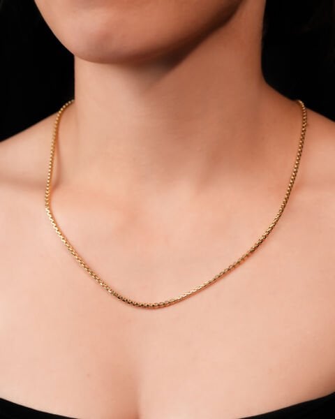 14 Ayar Altın Doch Zincir