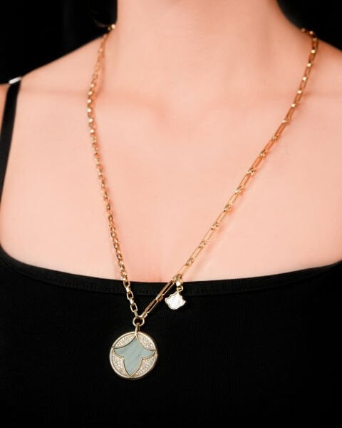 Roberto Bravo Marrakech Malahit Taşlı Kolye