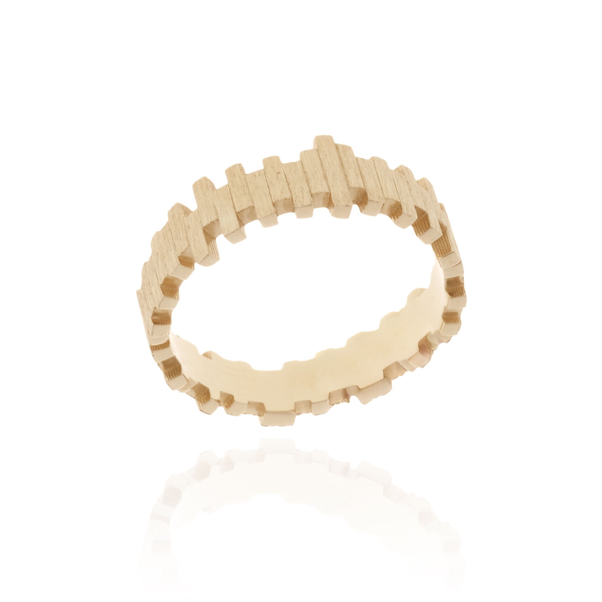 14 Ayar Altın Ritim Kadın Alyans