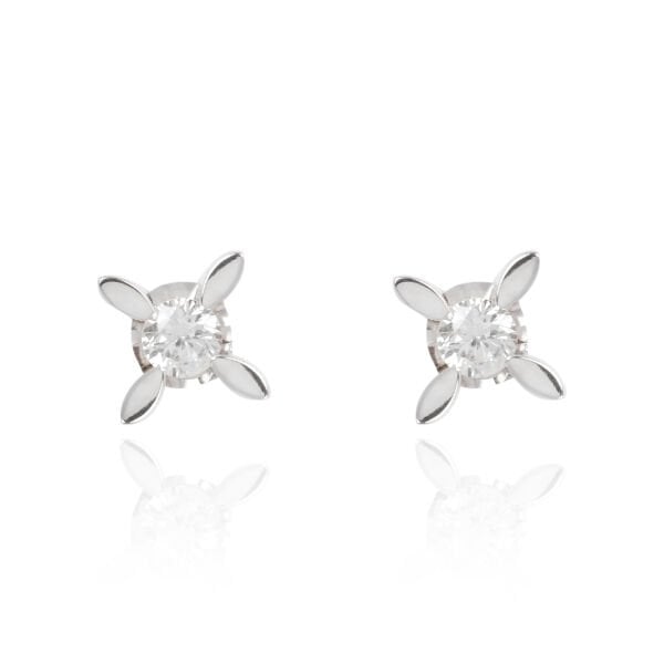 Pırlanta Tektaş Model Set (Kolye- Küpe - Yüzük)