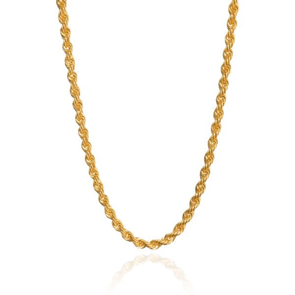 14 Ayar Altın Kalın Halat Zincir