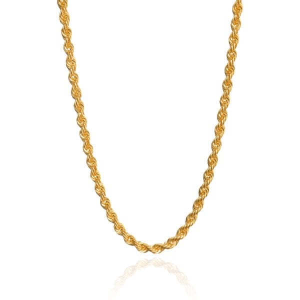 14 Ayar Altın Kalın Halat Zincir