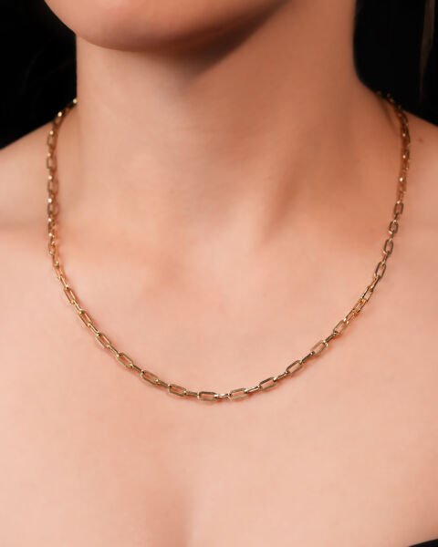 14 Ayar Altın Ataç Zincir