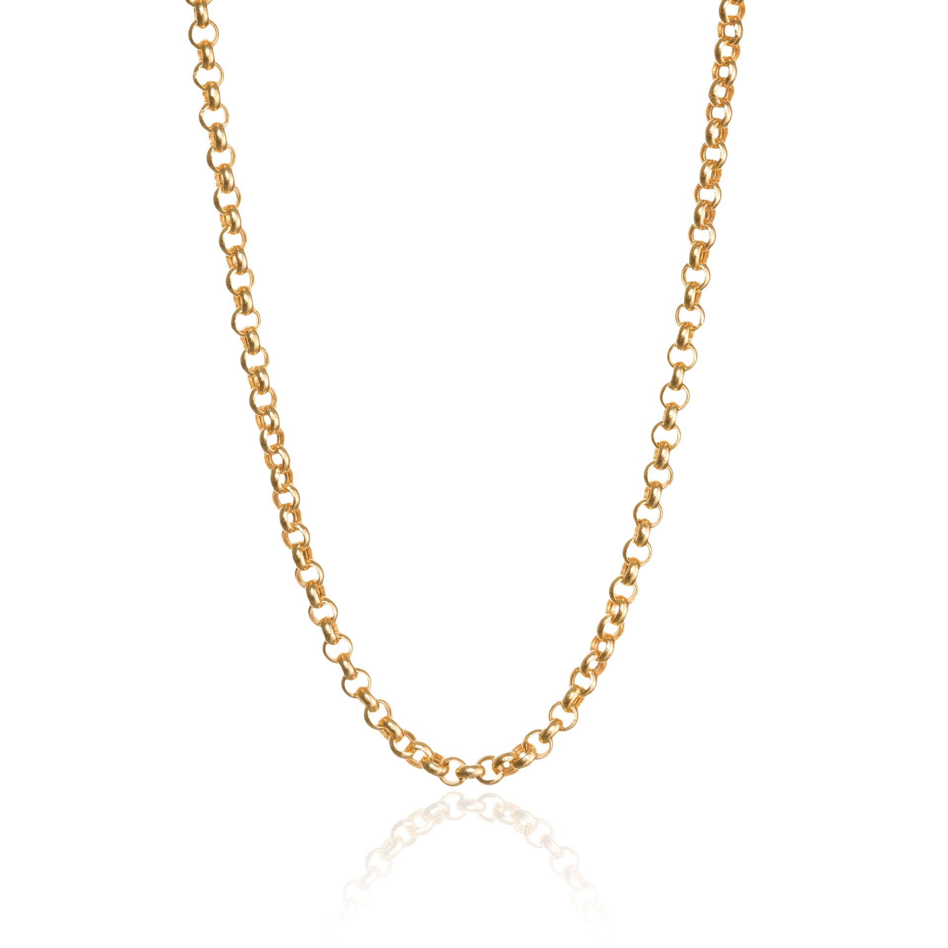 14 Ayar Altın Doç Zincir Kolye