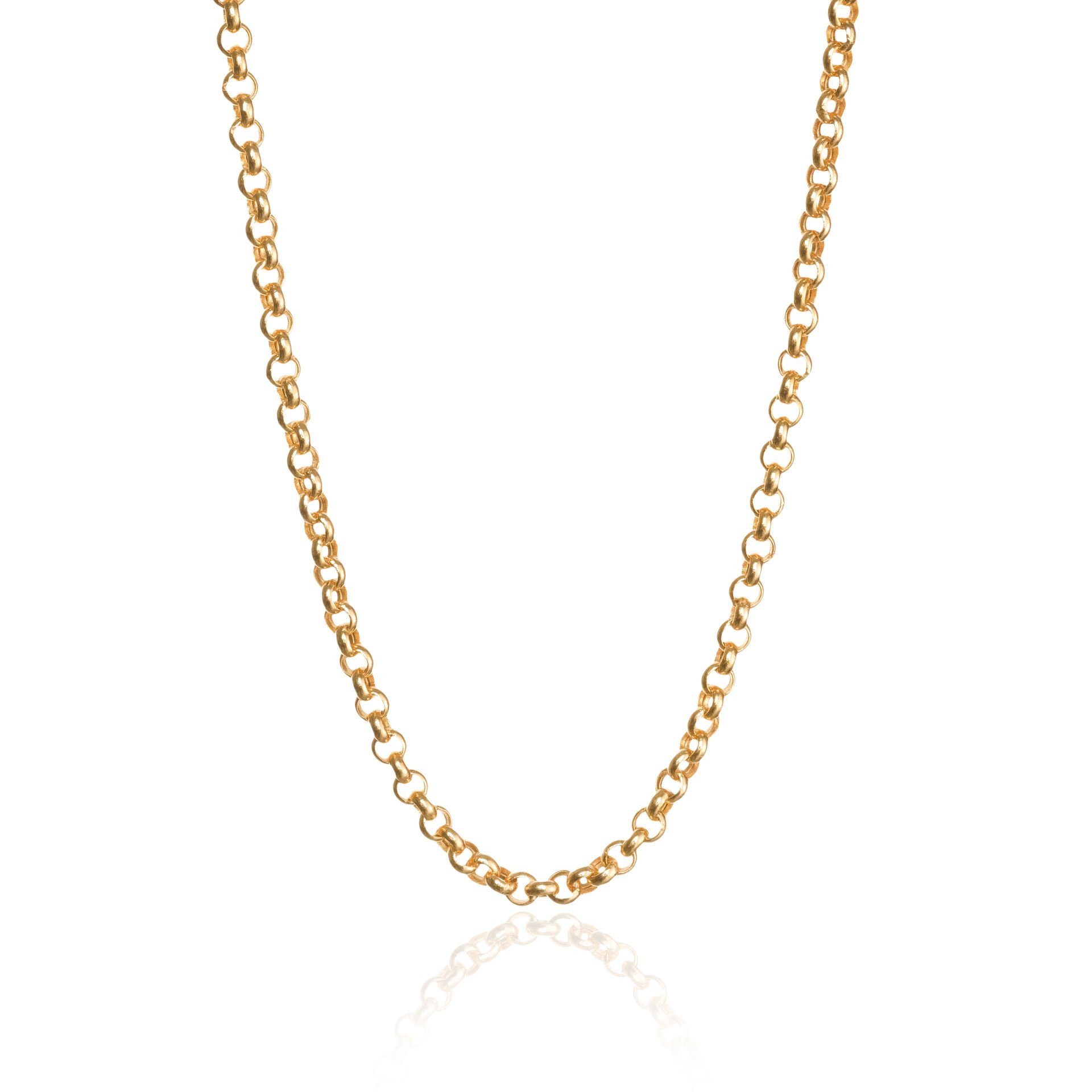 14 Ayar Altın Doç Zincir Kolye