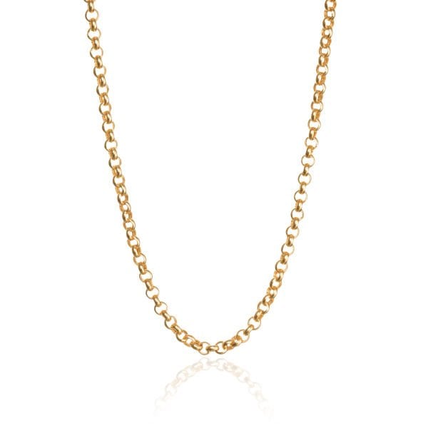 14 Ayar Altın Doç Zincir Kolye