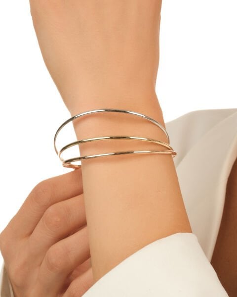 14 Ayar Altın 3 Renk Bilezik