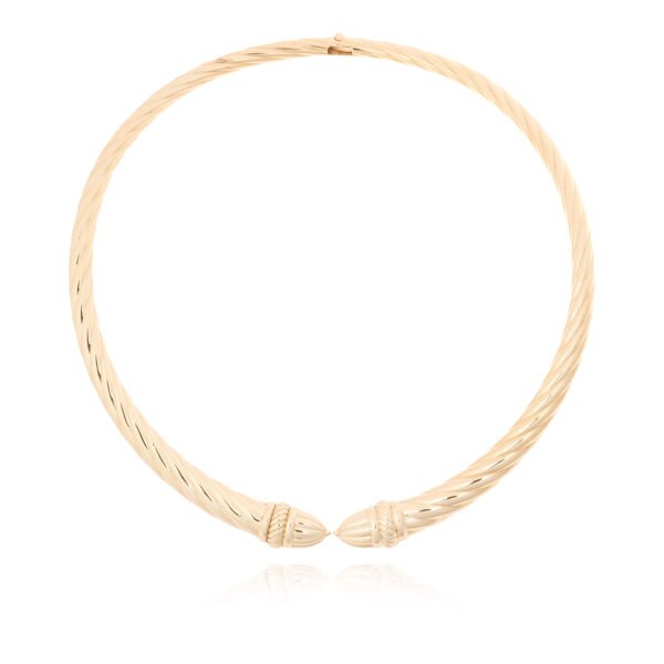 14 Ayar Altın Özel Tasarım Burgu Set