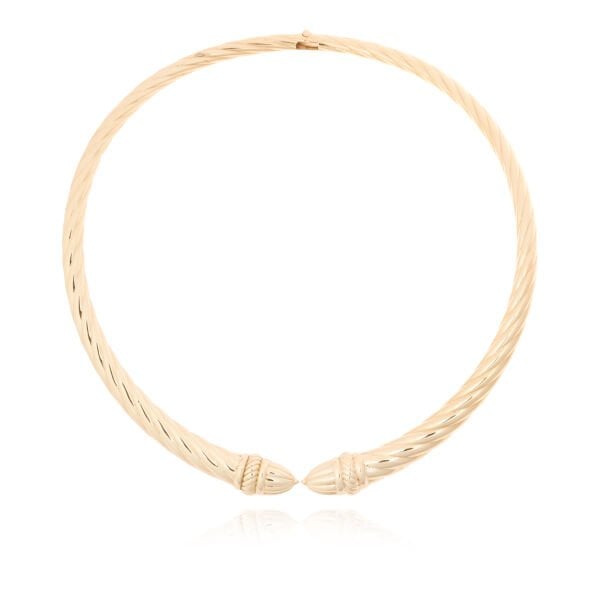 14 Ayar Altın Özel Tasarım Burgu Gerdanlık