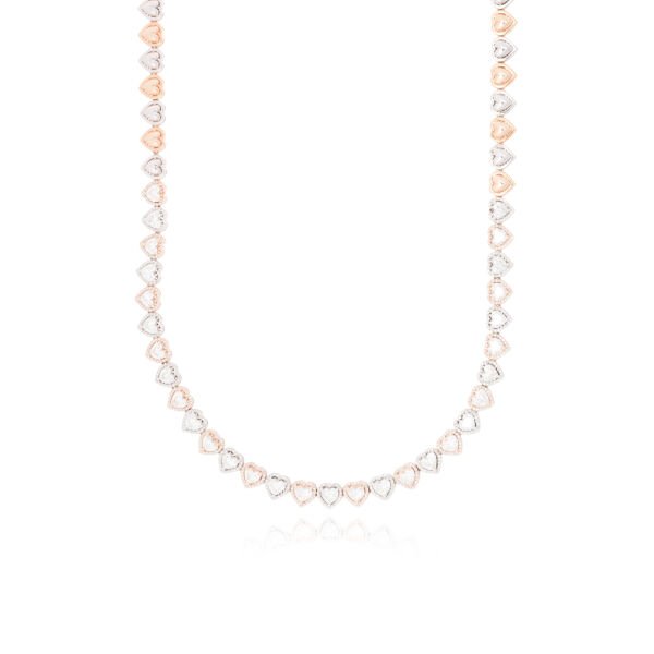 Kalp Kesim Pırlanta  Özel Tasarım Gerdanlık