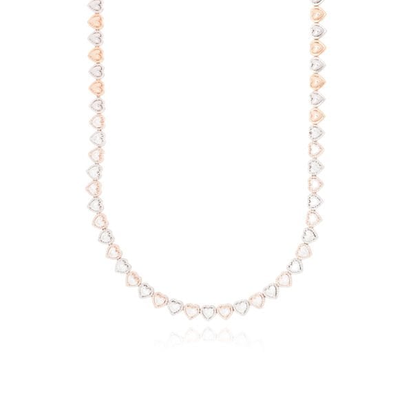 Kalp Kesim Pırlanta  Özel Tasarım Gerdanlık