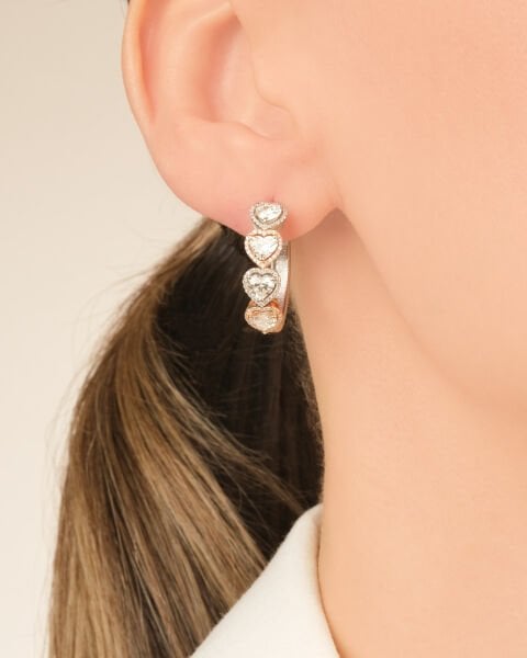 Kalp Kesim Pırlanta Özel Tasarım Set