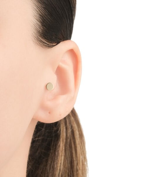 14 Ayar Altın Yuvarlak Tragus Küpe